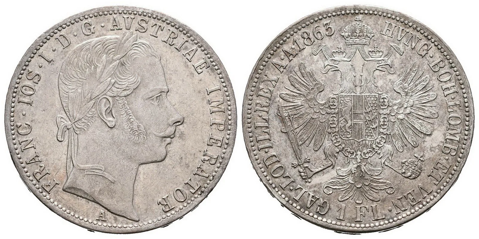 Rakouská a spolková měna, 1857 - 1892 — 1