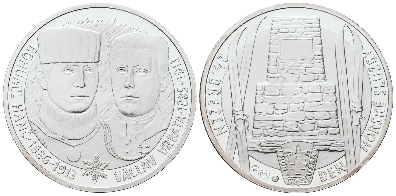 AR Medaile b.l. (2013) - Den horské služby - 100. výročí založení