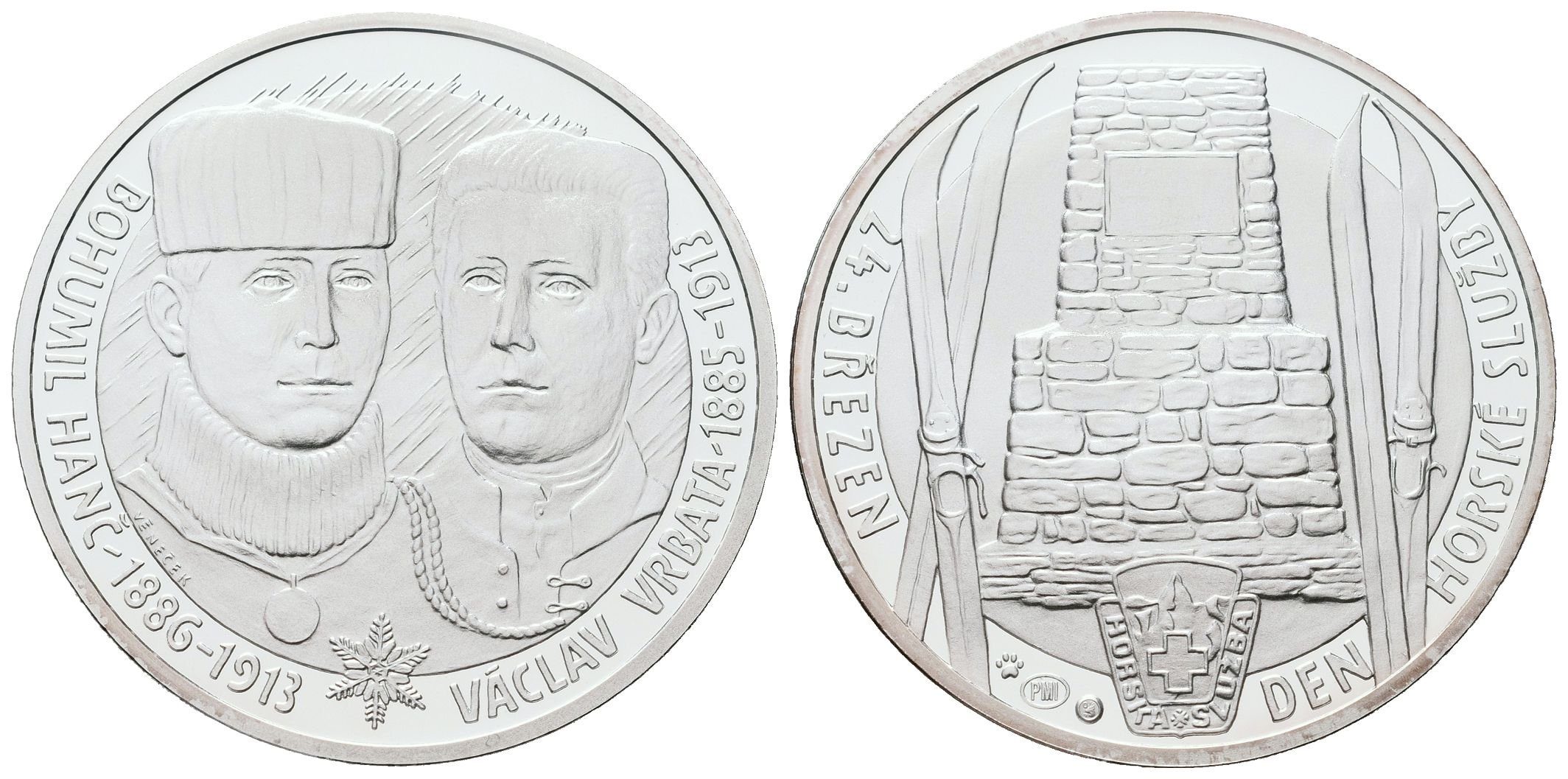 AR Medaile b.l. (2013) - Den horské služby - 100. výročí založení