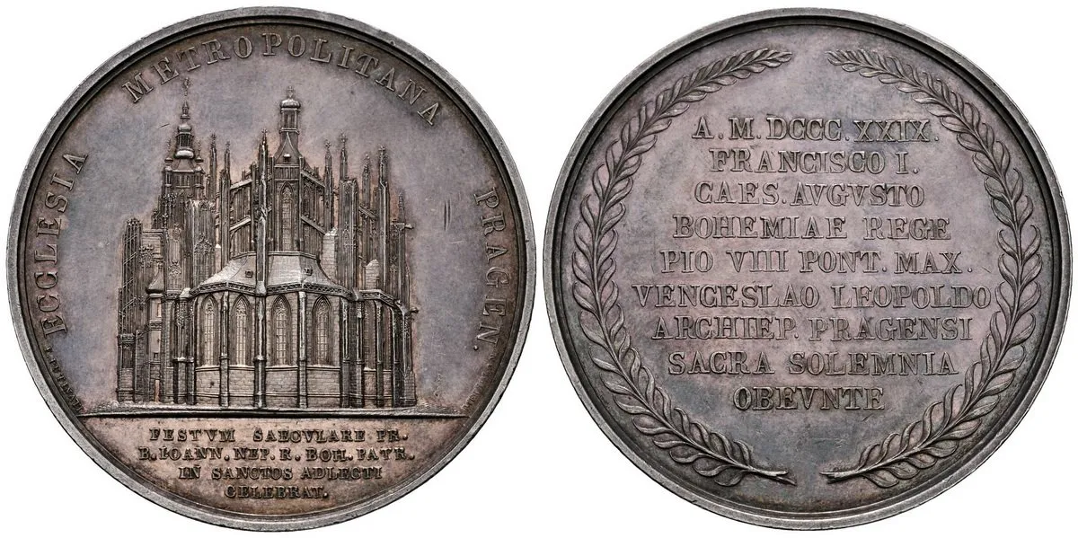 Praha - arcibiskupství, Václav Leopold Chlumčanský, 1814 - 1830 — 1