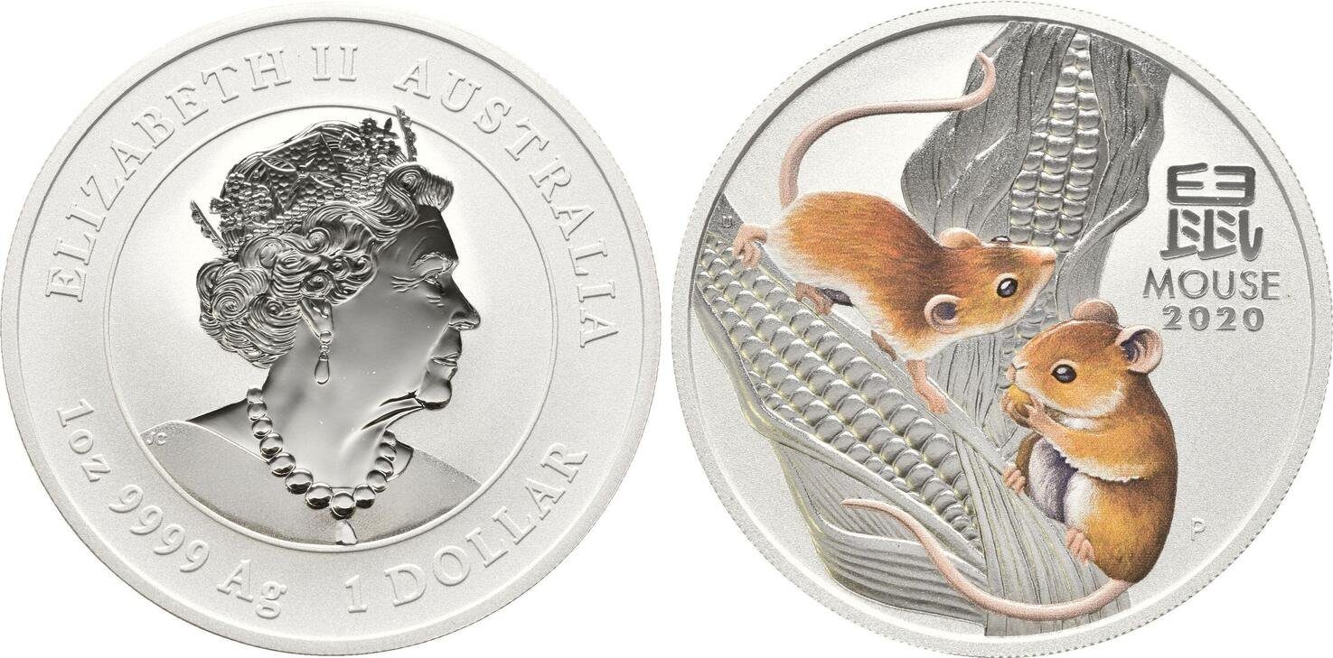 Austrálie, Dollar 2020 - Rok myši