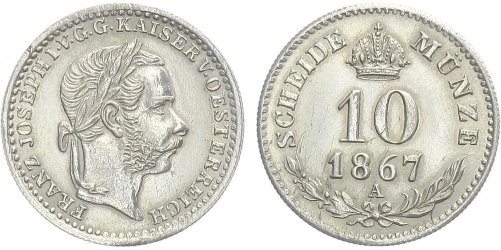 Rakouská a spolková měna, 1857 - 1892 — 1