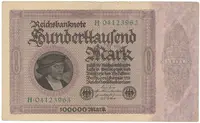 Německo, 100000 Mark 1923, Ro.82a