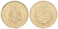 Svatováclavský dukát 1923 - 2023, číslovaný, číslo 482