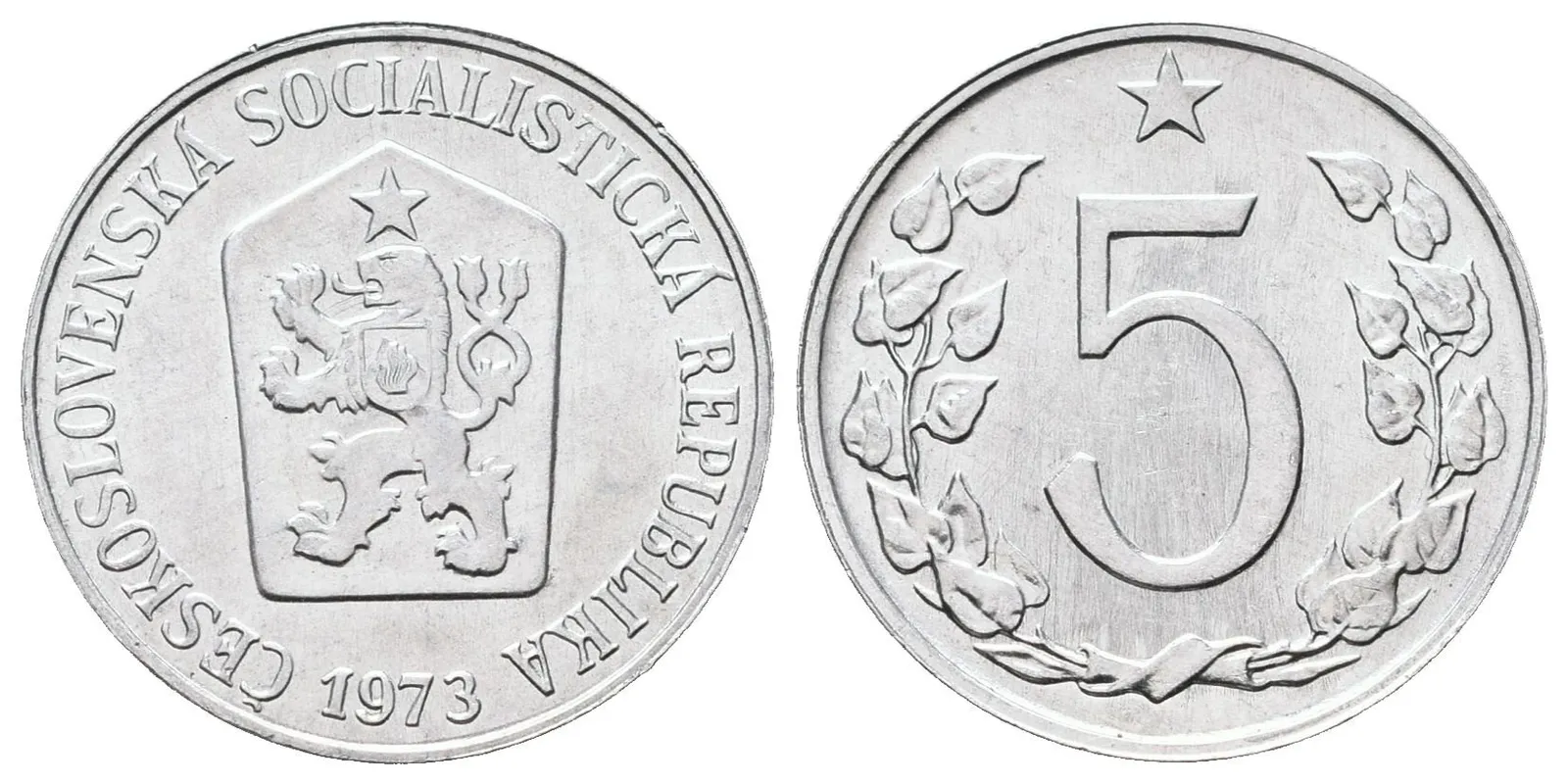 5 Haléř 1973