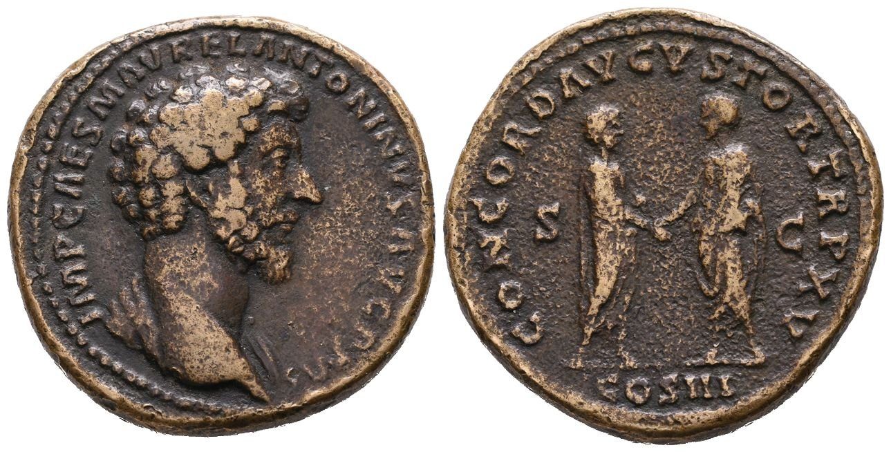 Marcus Aurelius, Sestercius, RIC.797