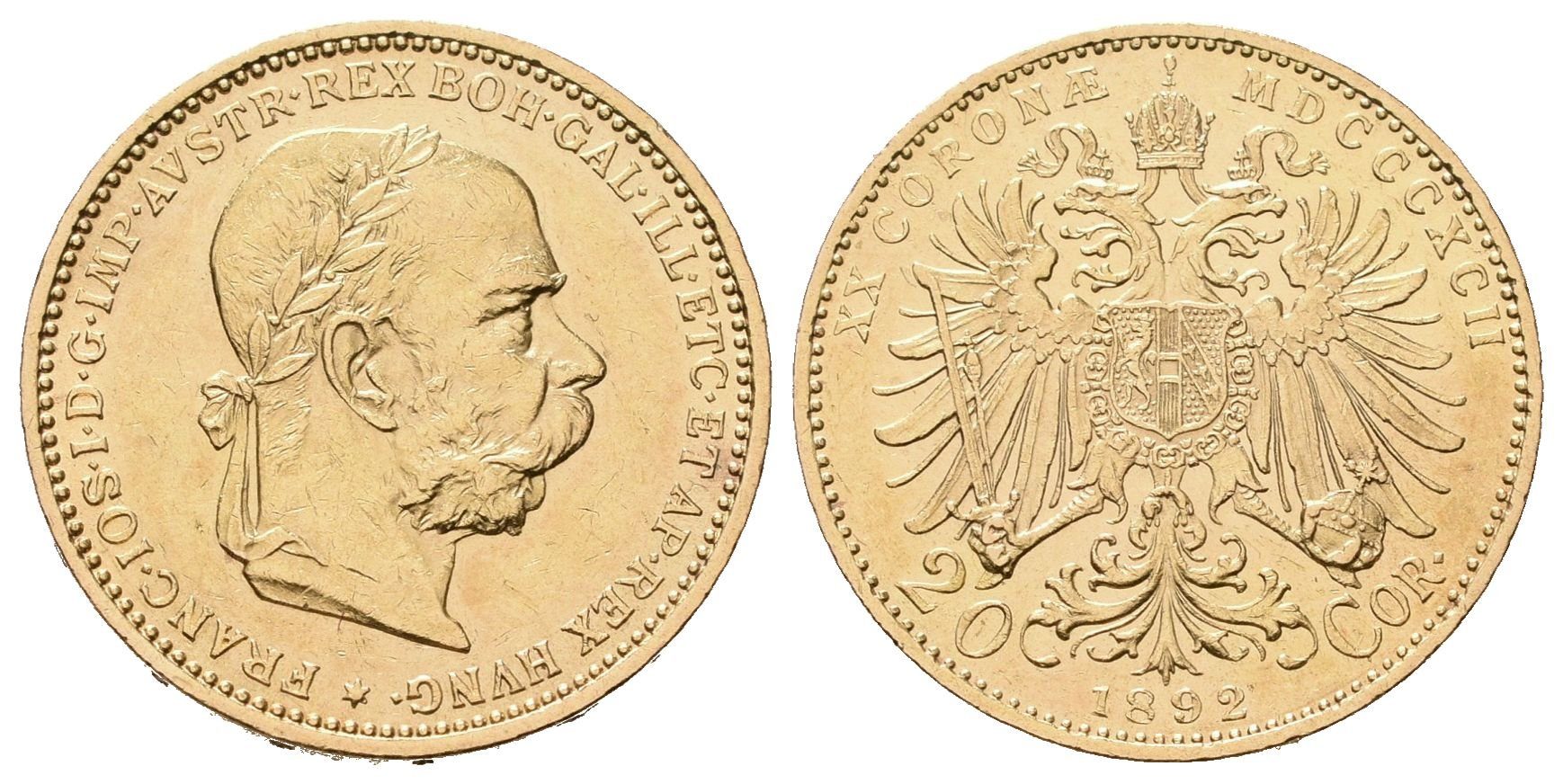 20 Koruna 1892