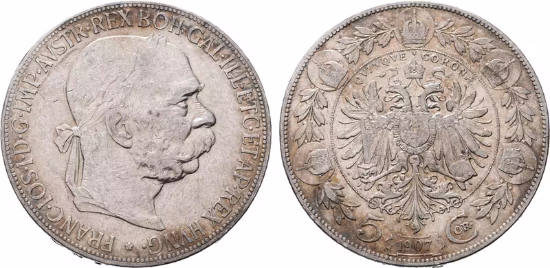 5 Koruna 1907