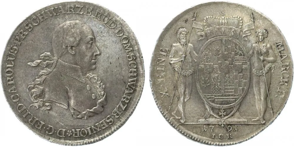 Schwarzburg - Rudolstadt, Friedrich Karl, 1790 - 1793 — 1