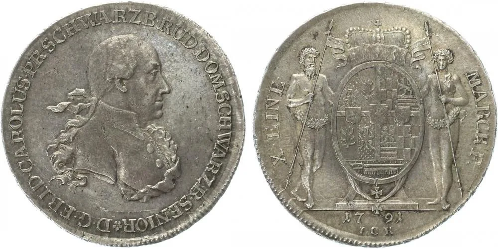 Schwarzburg - Rudolstadt, Friedrich Karl, 1790 - 1793 — 1