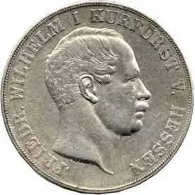 Hessen - Kassel, Friedrich Wilhelm I., 1847 - 1866 — 1