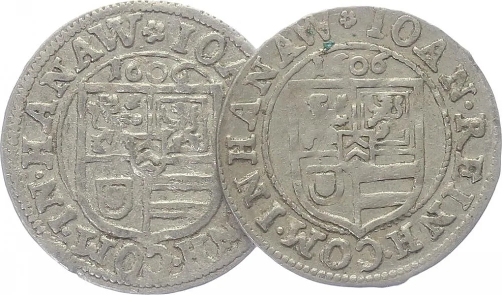 Hanau - Lichtenberg, Johann Reinhard, 1599 - 1625 — 1