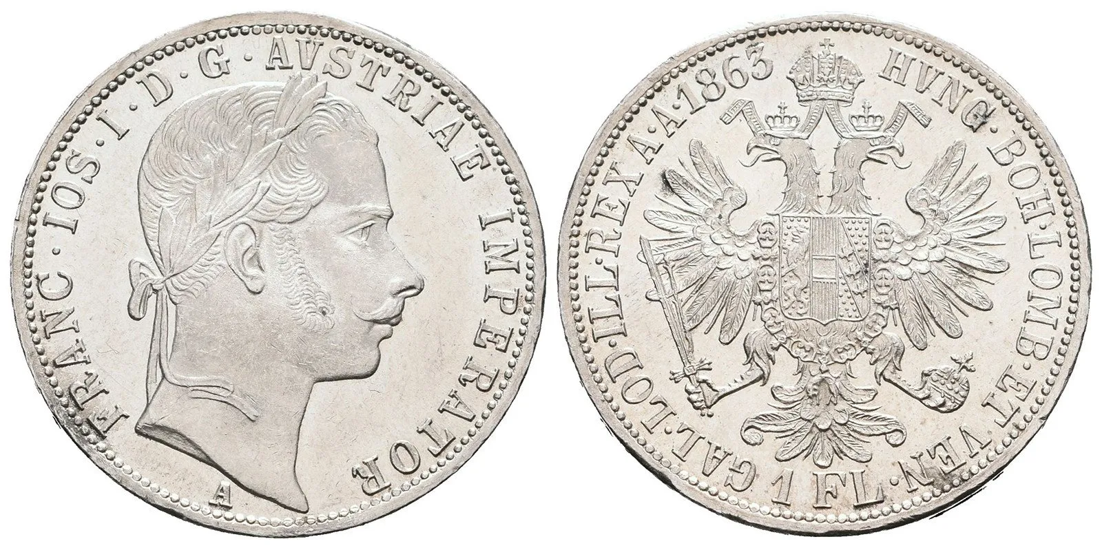 Rakouská a spolková měna, 1857 - 1892 — 1