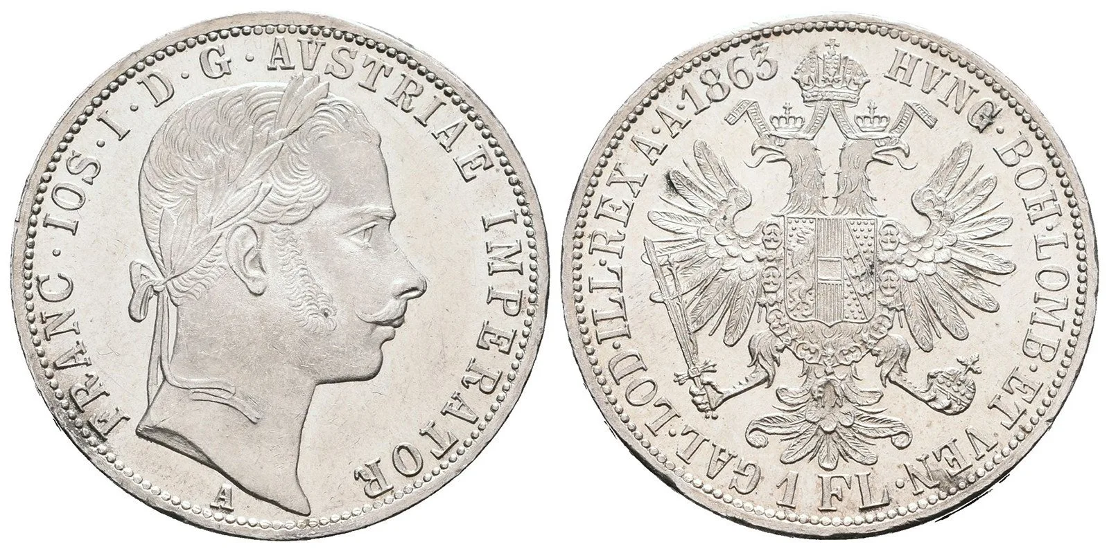 Rakouská a spolková měna, 1857 - 1892 — 1