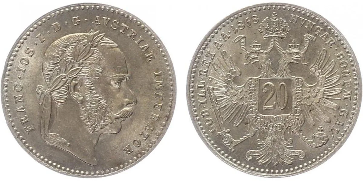 Rakouská a spolková měna, 1857 - 1892 — 1