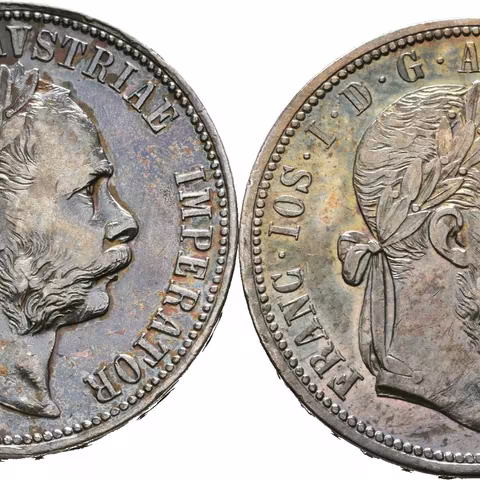 Zlatník 1883, 1888, patina, rysky a hrany_2 ks