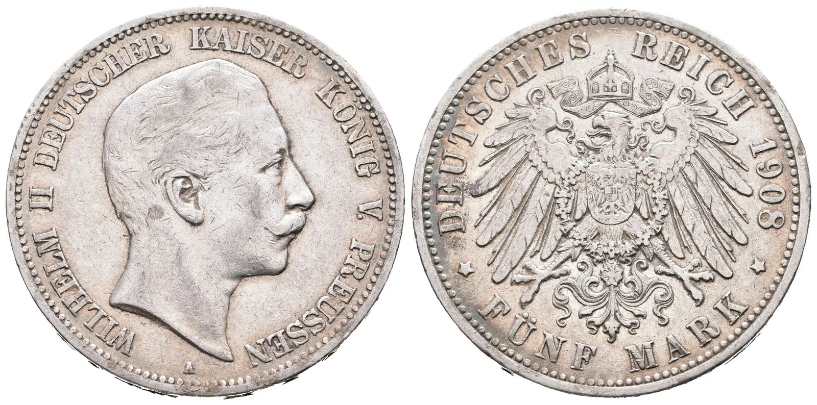 Prusko, 5 Marka 1908