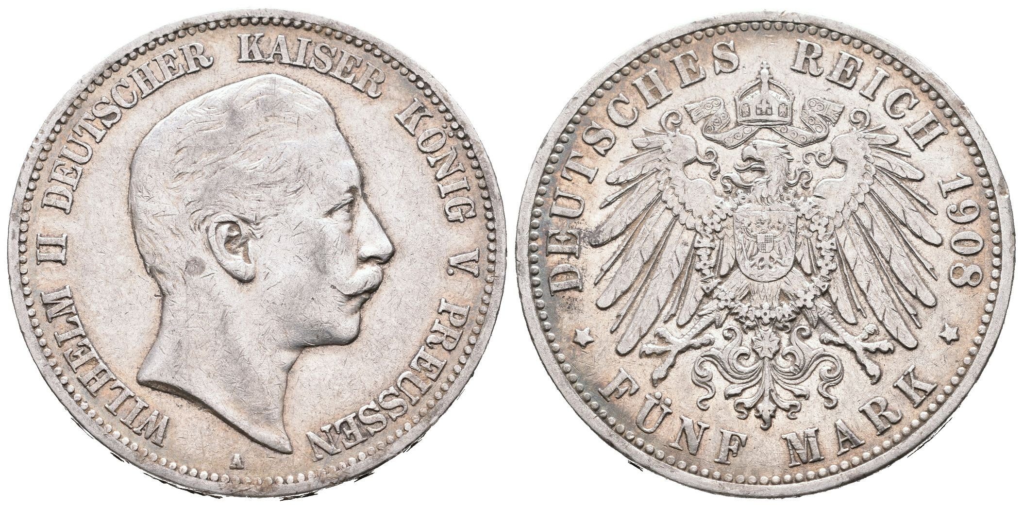 Prusko, 5 Marka 1908
