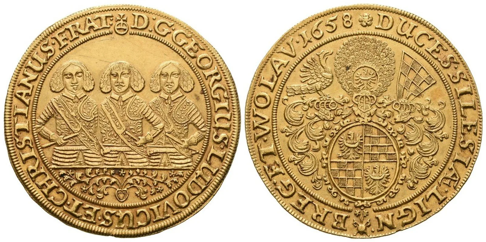 Lehnice - Břeh, Georg, Ludwig a Christian, 1639 - 1663 — 1