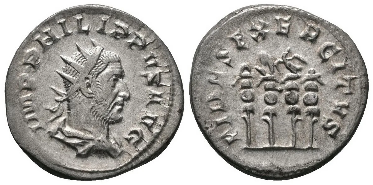 Philipus I., 244 - 249 — 1