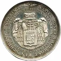 Praha - arcibiskupství, Alois Josef Schrenk a Notzing , 1838 - 1849 — 1