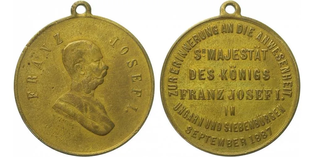 František Josef I., medaile vojenských manévrů — 1