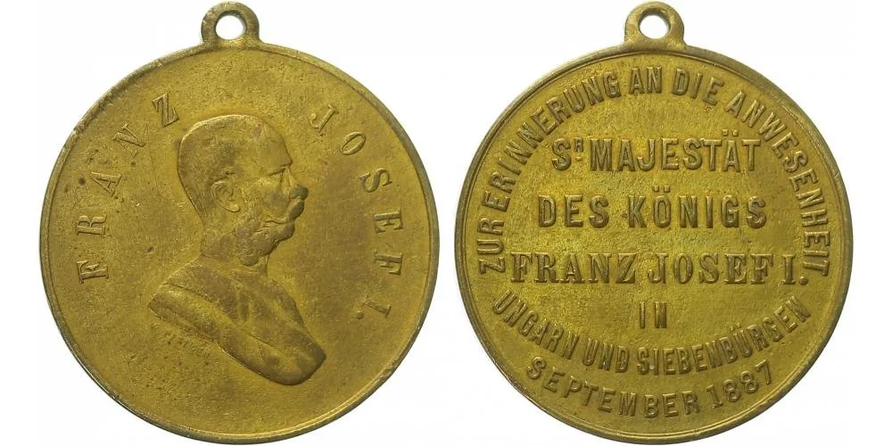 František Josef I., medaile vojenských manévrů — 1