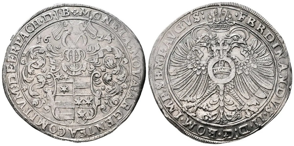 Erbach, Ludwig III., Johann Casimir a Georg Albrecht I., 1623 - 1627 — 1