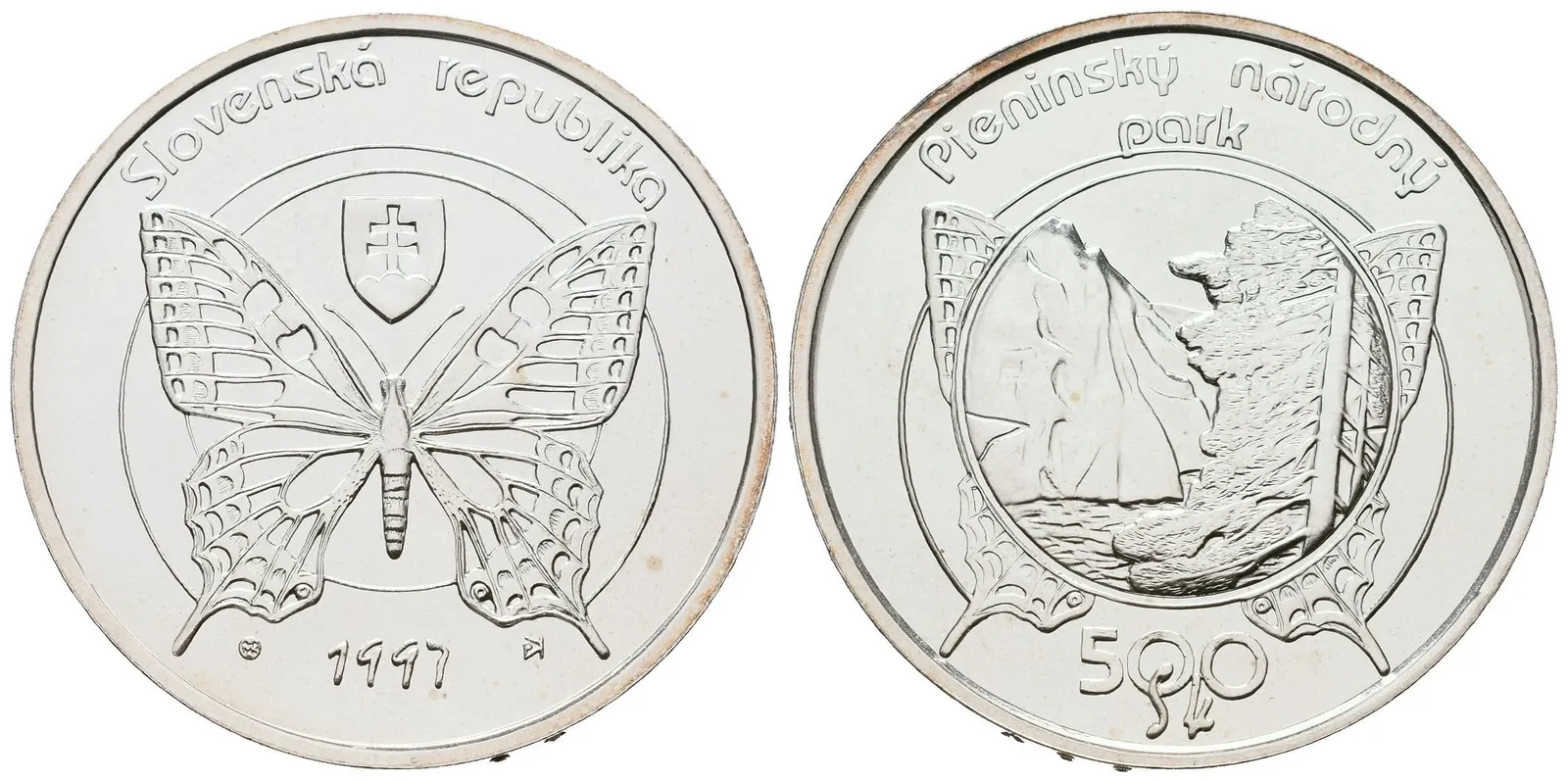 500 Sk 1997 - Pieninský národní park, běžná kvalita
