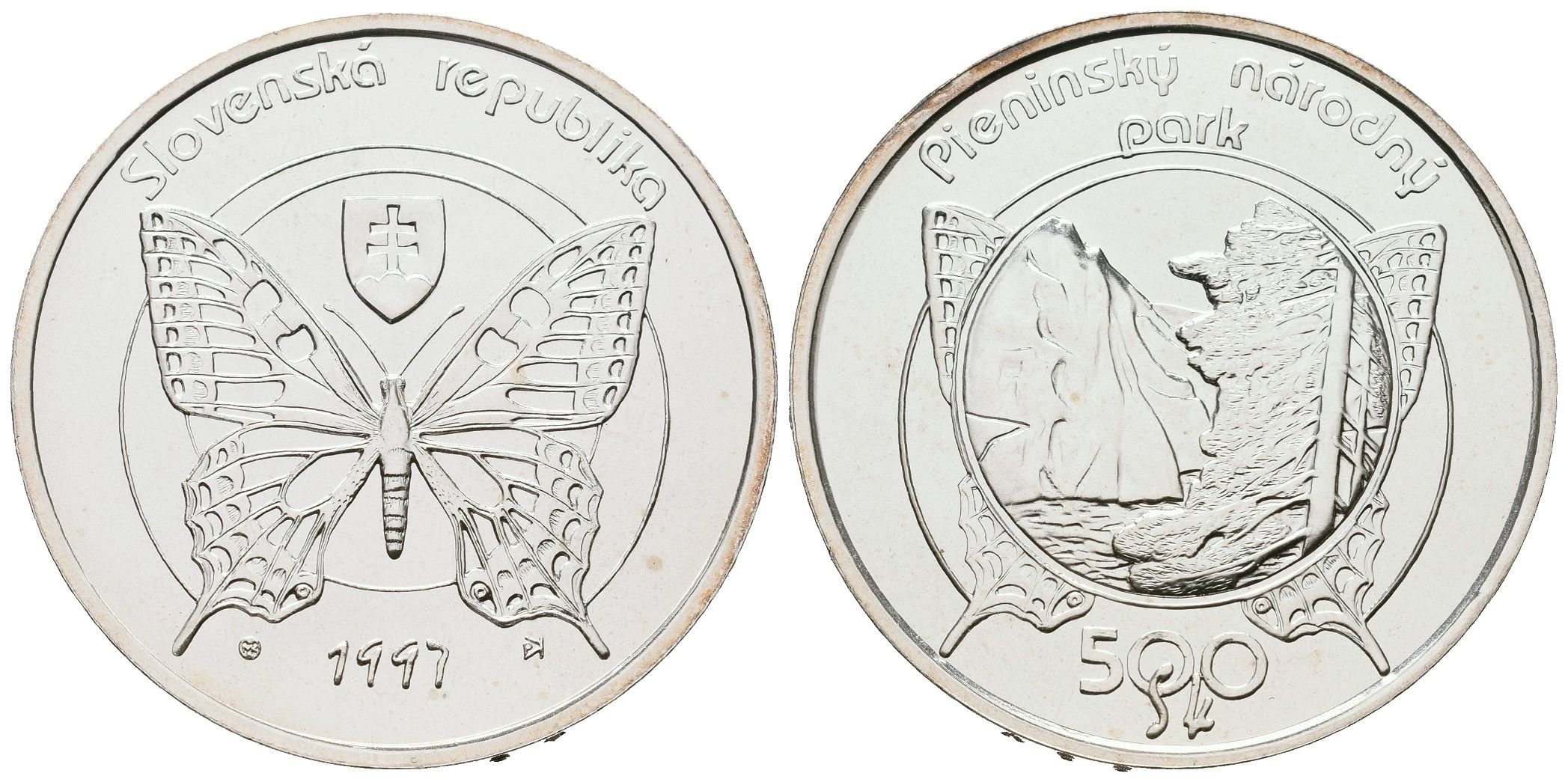 500 Sk 1997 - Pieninský národní park, běžná kvalita