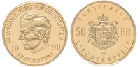 Liechtenstein, 50 Frank 1990 - fotografie 2