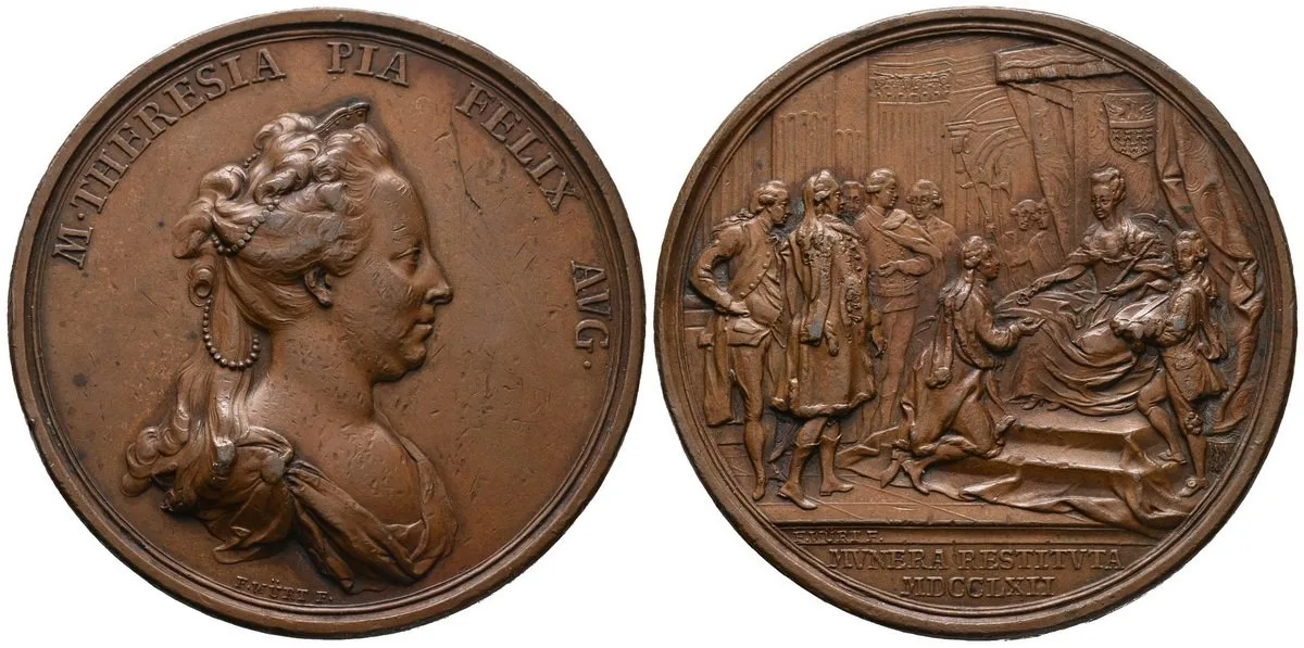 Marie Terezie, 1740 - 1780 — 1