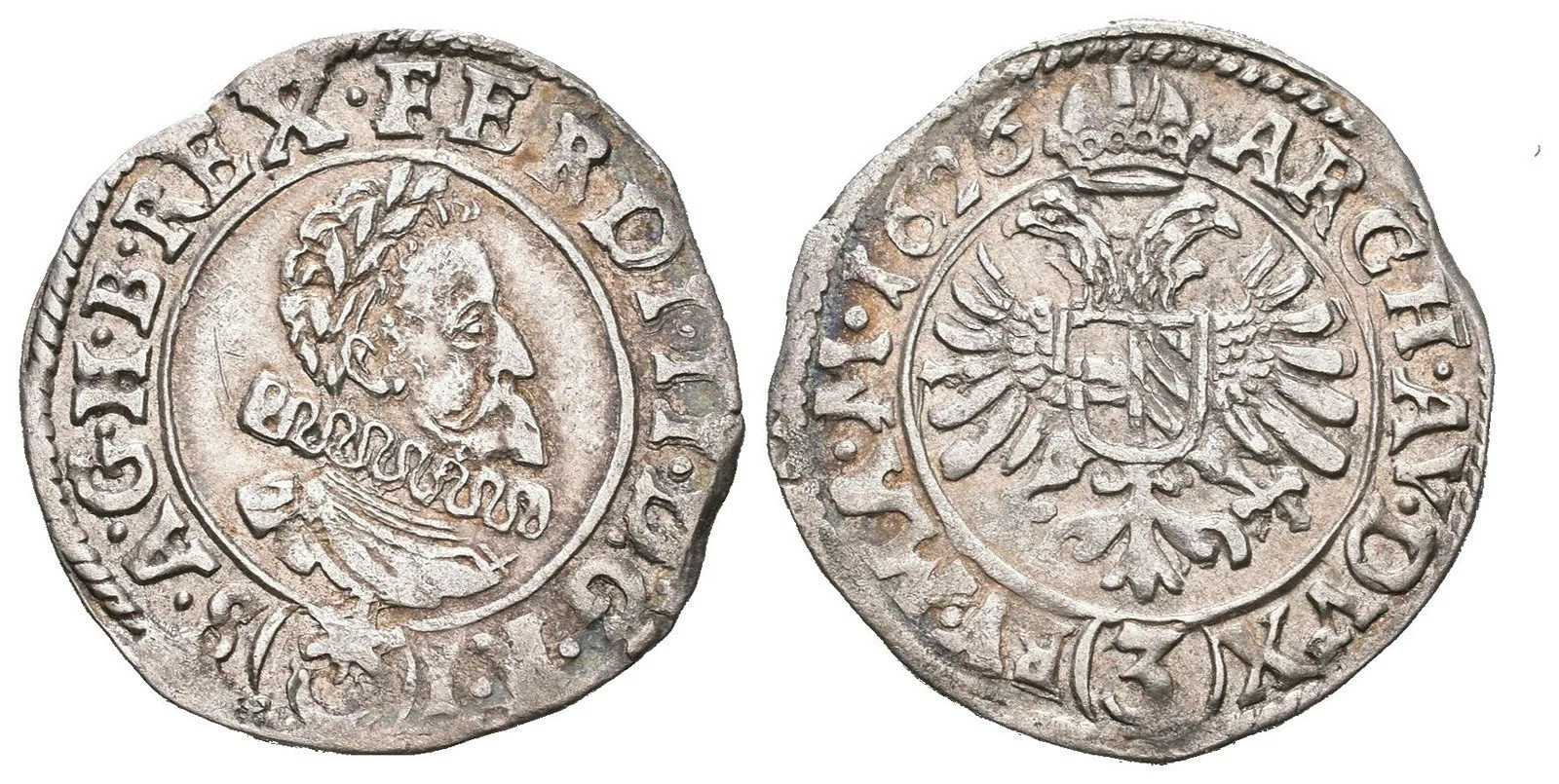 Ferdinand II., 1619 - 1637 (Mince dobrého zrna) — 1