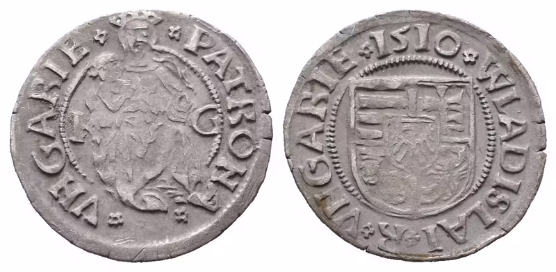 Uhersko, Denár 1510 K-G