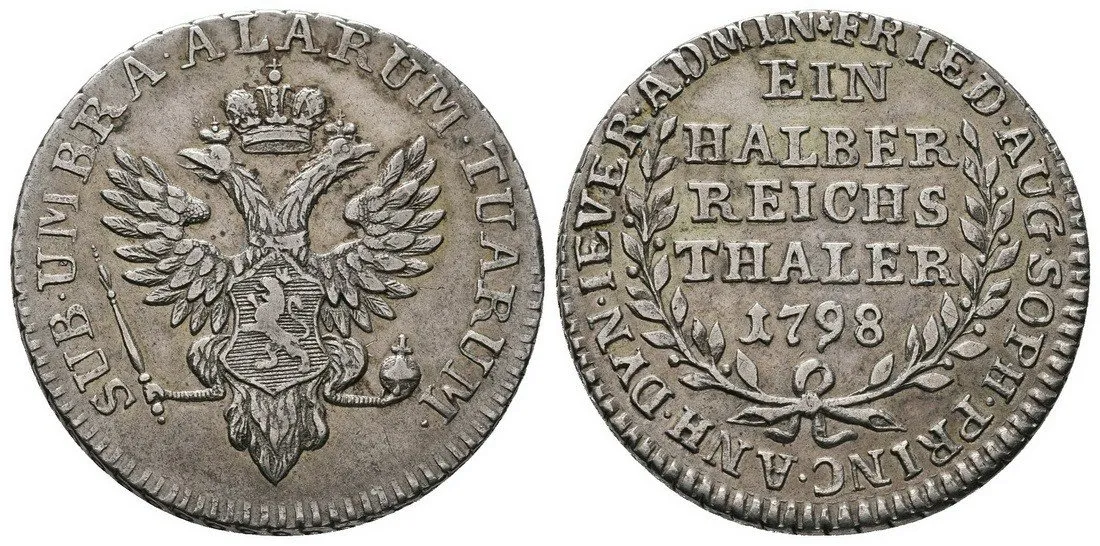 Rusko, Jever, Friederika Augusta Sophie von Anhalt, 1793 - 1807 — 1