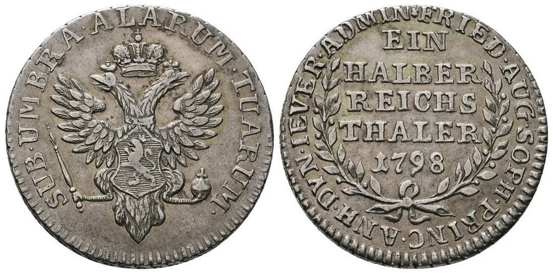 Rusko, Jever, Friederika Augusta Sophie von Anhalt, 1793 - 1807 — 1