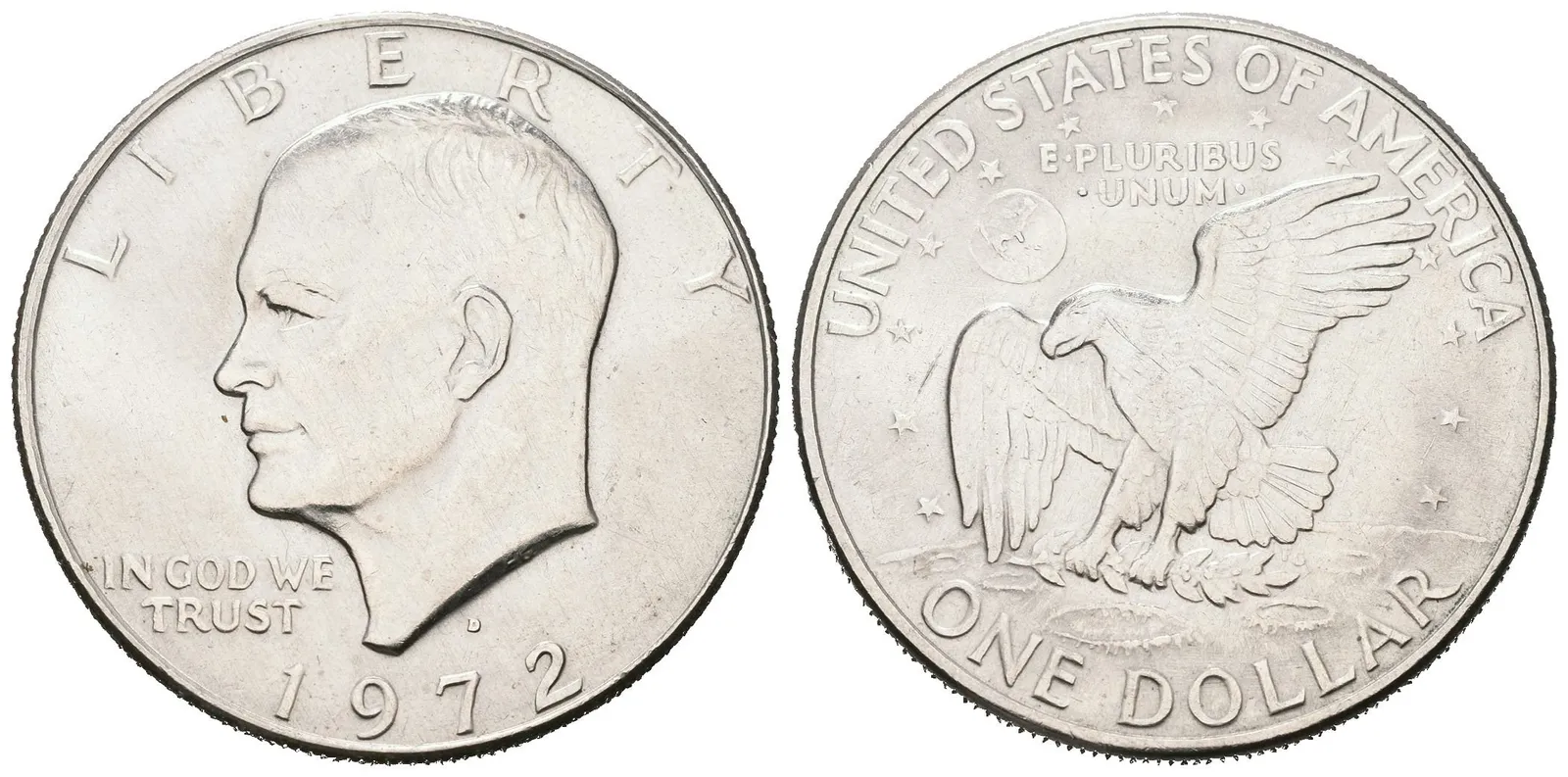 USA, 1 Dollar 1972  - Dwight D. Eisenhower