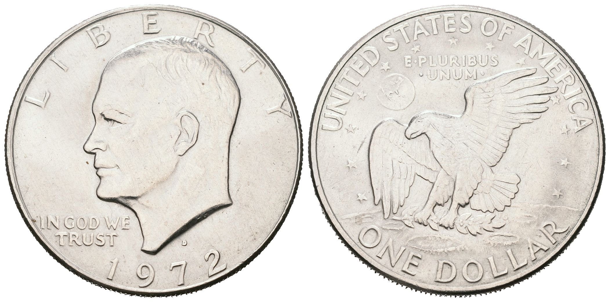 USA, 1 Dollar 1972  - Dwight D. Eisenhower