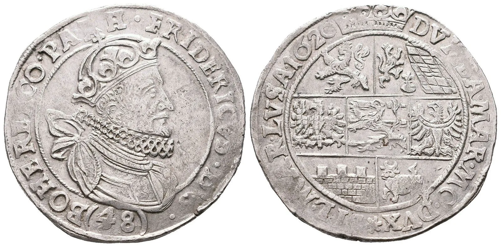 Fridrich Falcký, 1619 - 1620 — 1