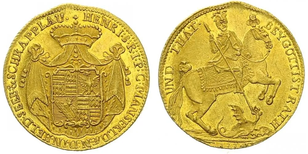 Mansfeld - Bornstedt, Heinrich, 1717 - 1780 — 1