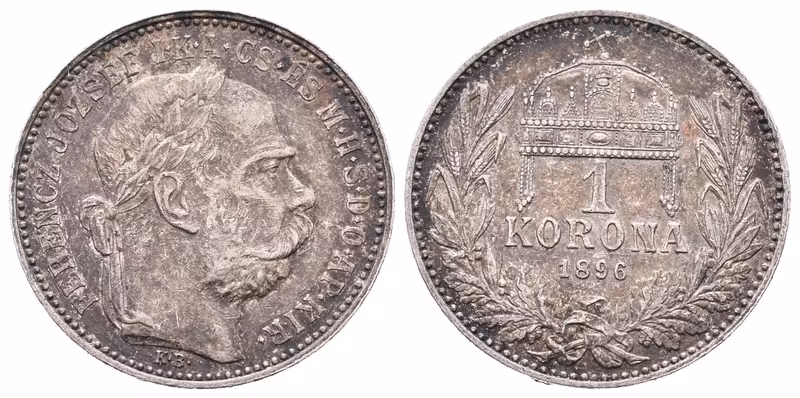 1 Koruna 1896 KB