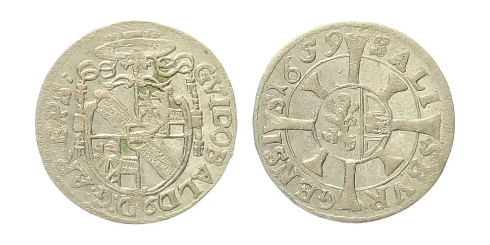 Salzburg - arcibiskupství, Guidobald Thun - Hohenstein, 1654 - 1668 — 1
