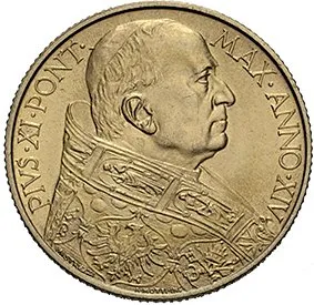 Vatikán, Pius XI., 1922 - 1939 — 1