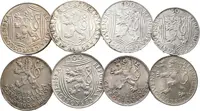 100 Kčs 1948 - 30. výročí ČSR, Univerzita Karlova, 100 Kč 1949 - Hornická práva, Stalin, — 2