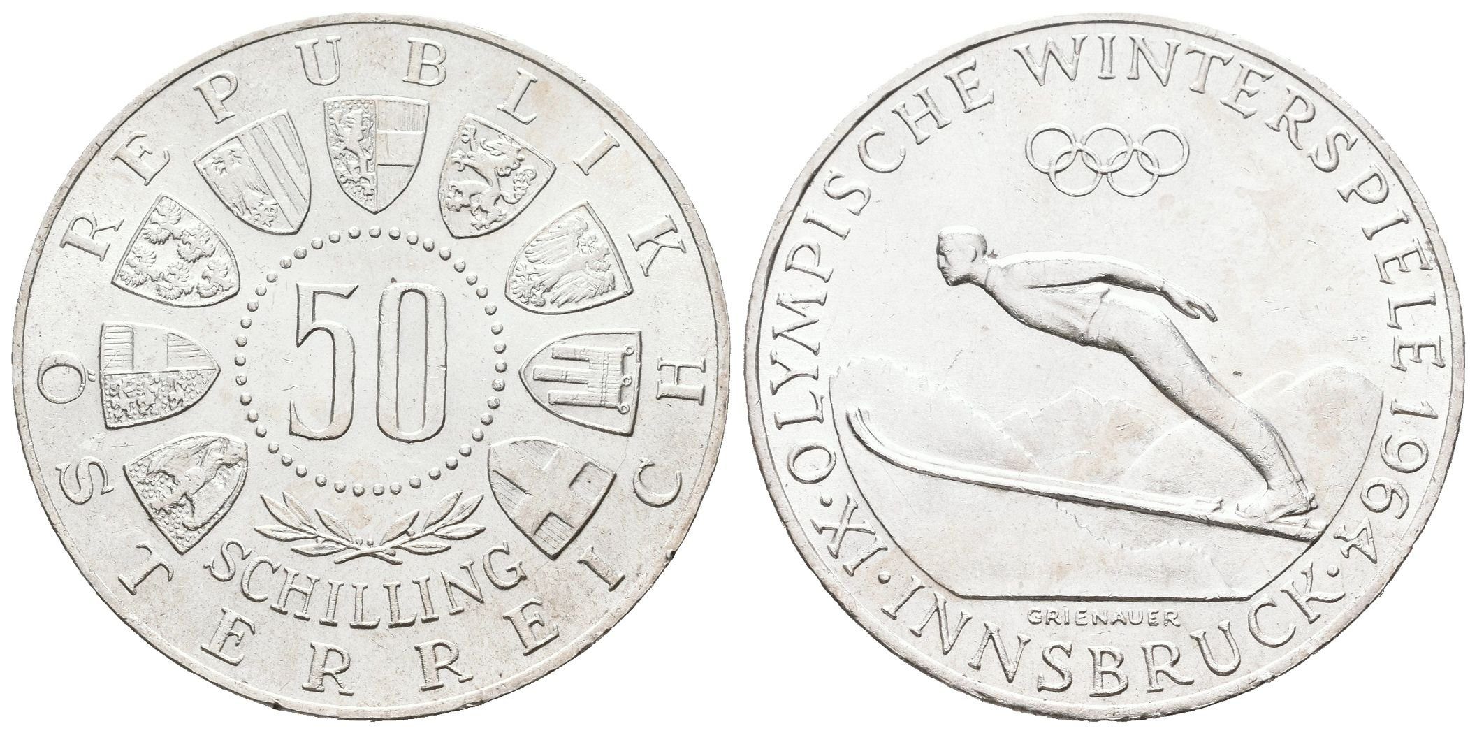 Rakousko, 50 Schilling 1964 - ZOH