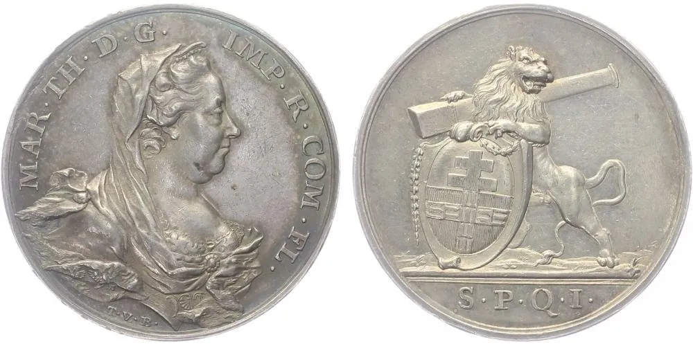 Marie Terezie, 1740 - 1780 — 1