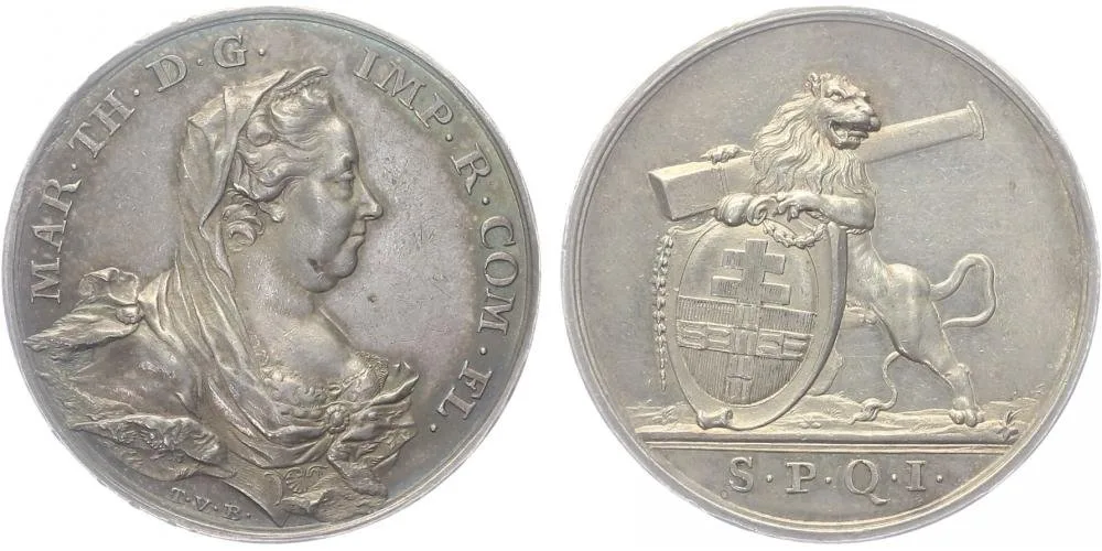 Marie Terezie, 1740 - 1780 — 1