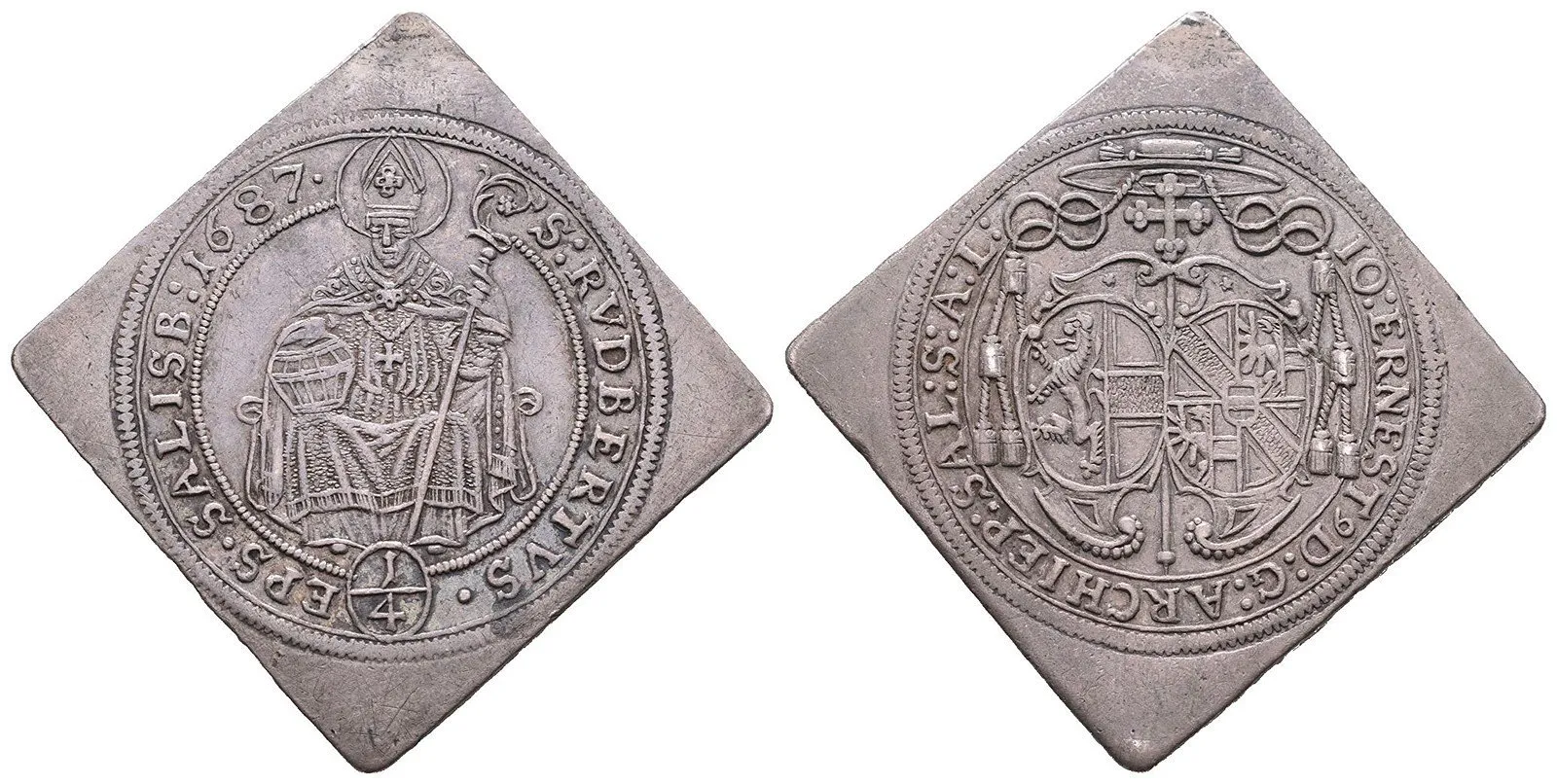 Salzburg - arcibiskupství, Johann Ernst Thun - Hohenstein, 1687-1709 — 1