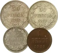 Ražby pro Finsko, Mikuláš II., 1894 - 1917 — 2