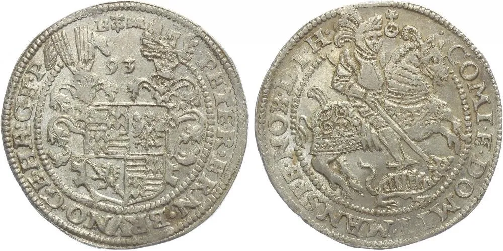 Mansfeld - Friedeburg, Peter Ernst I. a bratři, 1587 - 1601 — 1